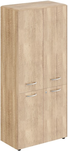 Шкаф с замками в средних и малых дверях и обвязкой DHC 85.3(Z) Дуб Каньон 892х470х1950 в Санкт-Петербурге 