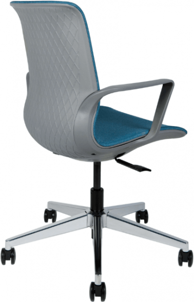 Кресло офисное Некст тёмно-серый пластик