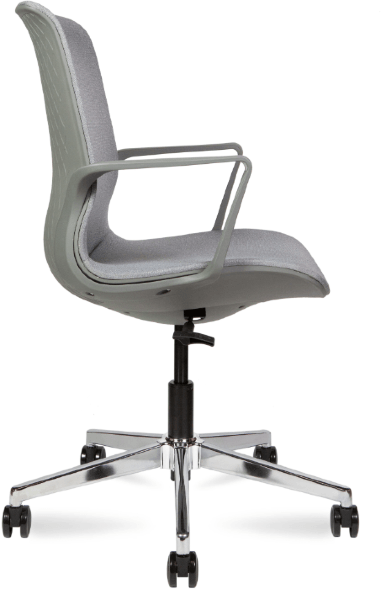 Кресло офисное Некст тёмно-серый пластик