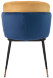 Стул Peki синий, горчичный