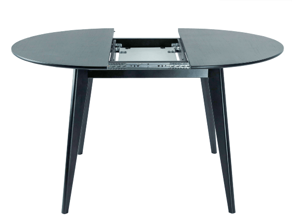 Стол раскладной DAIVA Орион+ 1000(+300)*1000 черный