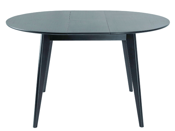 Стол раскладной DAIVA Орион+ 1000(+300)*1000 черный