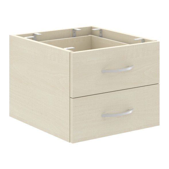 Тумба подвесная дву ящичная СРС-2V.1 407х448х325 IMAGO PLUS в Санкт-Петербурге 