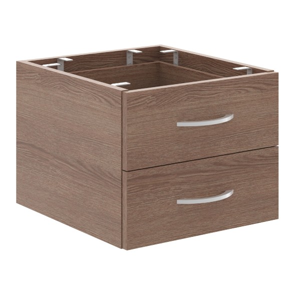 Тумба подвесная дву ящичная СРС-2V.1 407х448х325 IMAGO PLUS в Санкт-Петербурге 