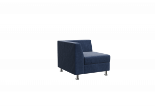 Прайм Секция с подлокотником одноместная правая PR.SP-1 (R) 750*770*720