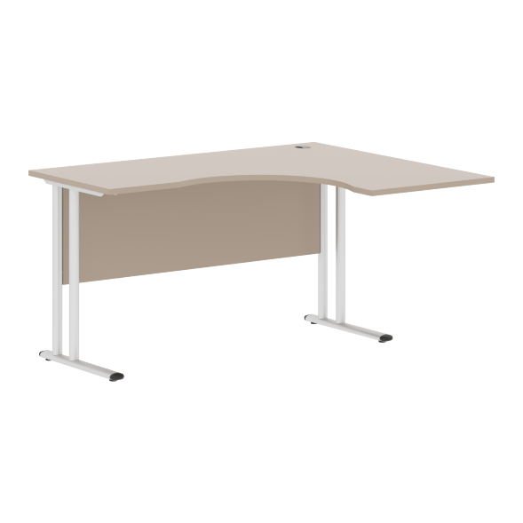 Стол эргономичный СА-3M(R) Клен*/серебро 1400х1200х755 IMAGO-M в Санкт-Петербурге 