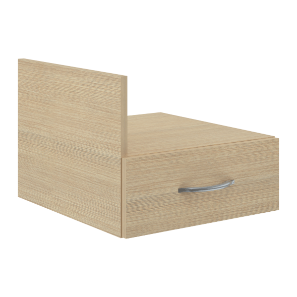 Тумба подвесная с 1-м ящ SC-1V 412х450х323(163) SIMPLE в Санкт-Петербурге 