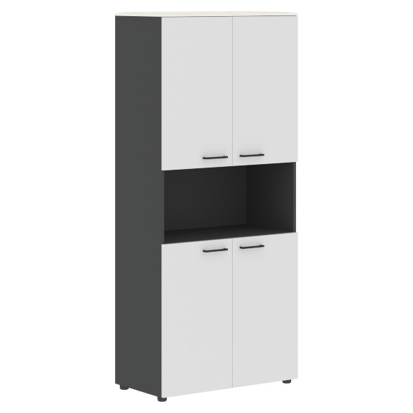 Шкаф с 2-мя комп-ми глухих малых дверей и топом JHC 85.4 856х452х1949 JAY в Санкт-Петербурге 