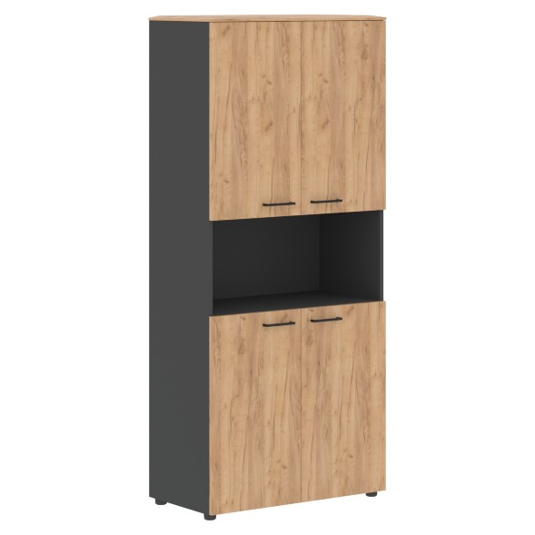 Шкаф с 2-мя комп-ми глухих малых дверей и топом JHC 85.4 856х452х1949 JAY в Санкт-Петербурге 