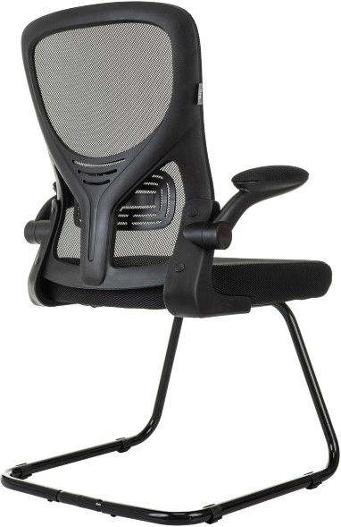 Кресло Бюрократ MC-109 черный TW-01 TW-11 сетка/ткань полозья металл черный