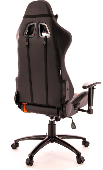 Геймерское кресло Everprof Lotus S2 экокожа оранжевый