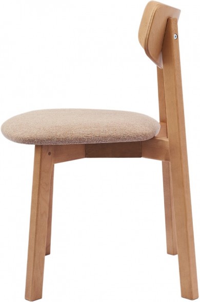 Комплект стульев DAIVA Вега, Дуб натуральный/Карамель  2 шт.