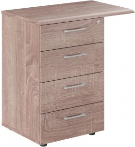 Тумба приставная WLC-4D.2.A Дуб Сонома 700х450х750 WAVE