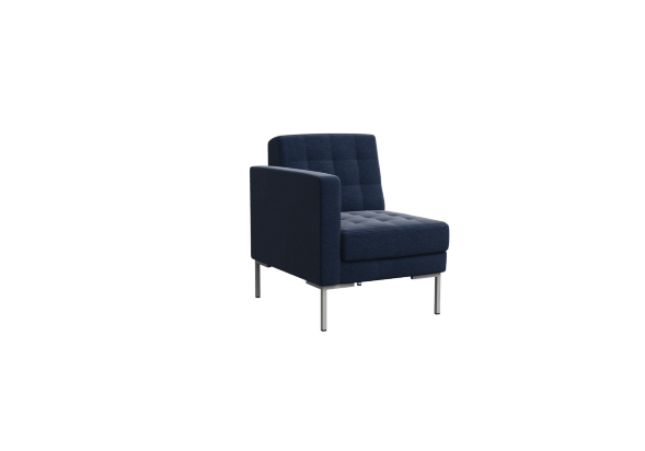 Форест Секция с подлокотником одноместная FR-SP-01 (R) 690*800*840