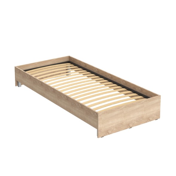 Кровать без изголовья KBW 209 2040х940х300 KANN в Санкт-Петербурге 