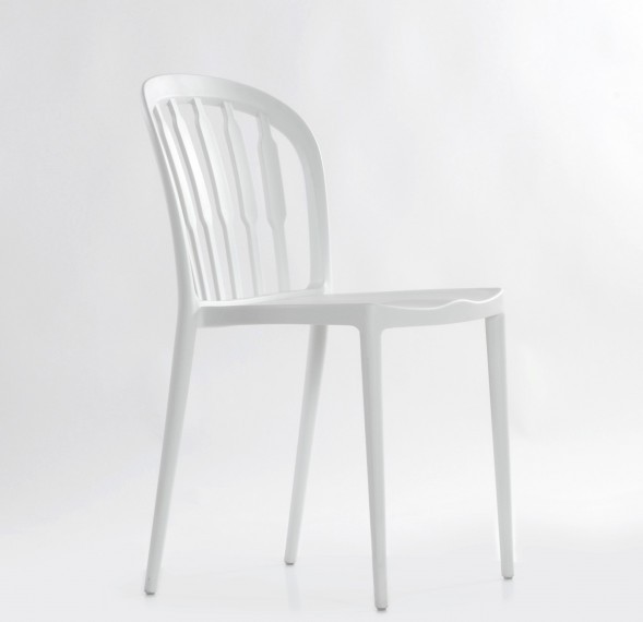 Цельнолитой стул Rain (стопируются)